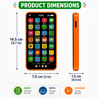 Edu Phone™ Hindi & English Learning Phone