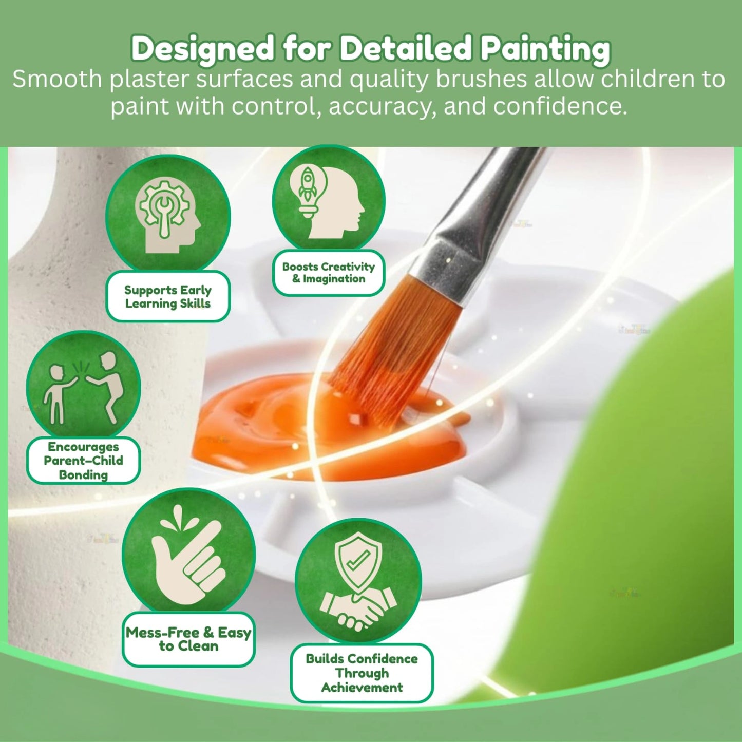 Animal Mould & Paint DIY Craft Kit for Kids