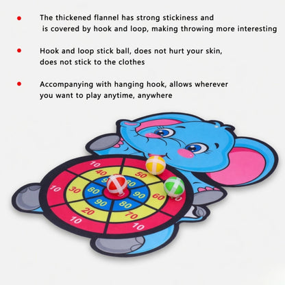 Elephant Sticky Dart Board Game