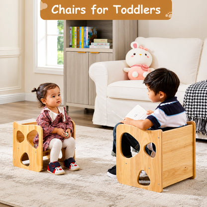 Montessori Wooden Table & Chair Set