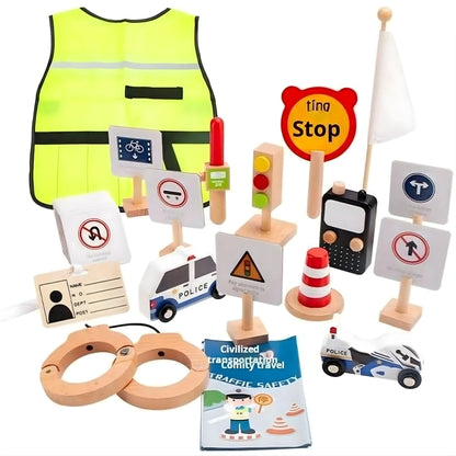 Traffic Police Role Play Toy Set