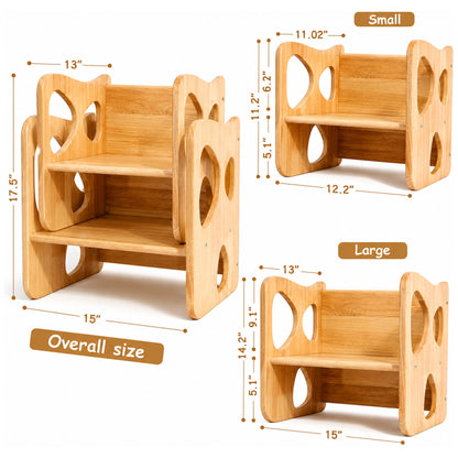 Montessori Wooden Table & Chair Set