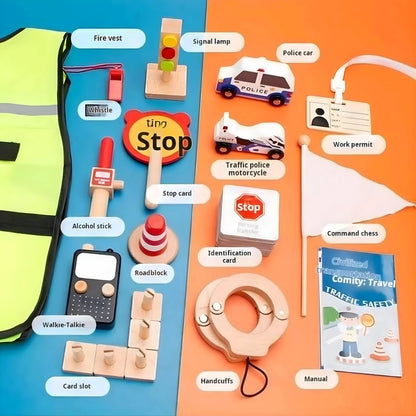 Traffic Police Role Play Toy Set
