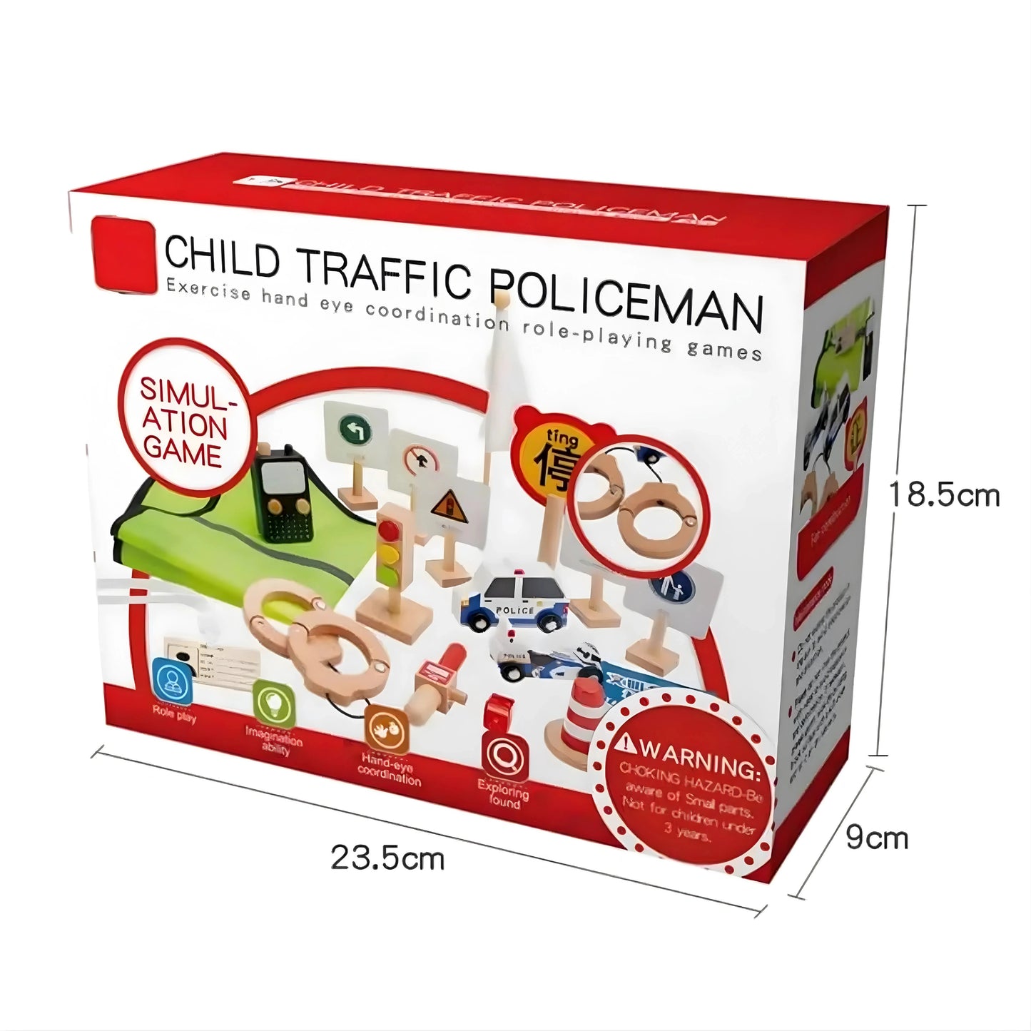 Traffic Police Role Play Toy Set