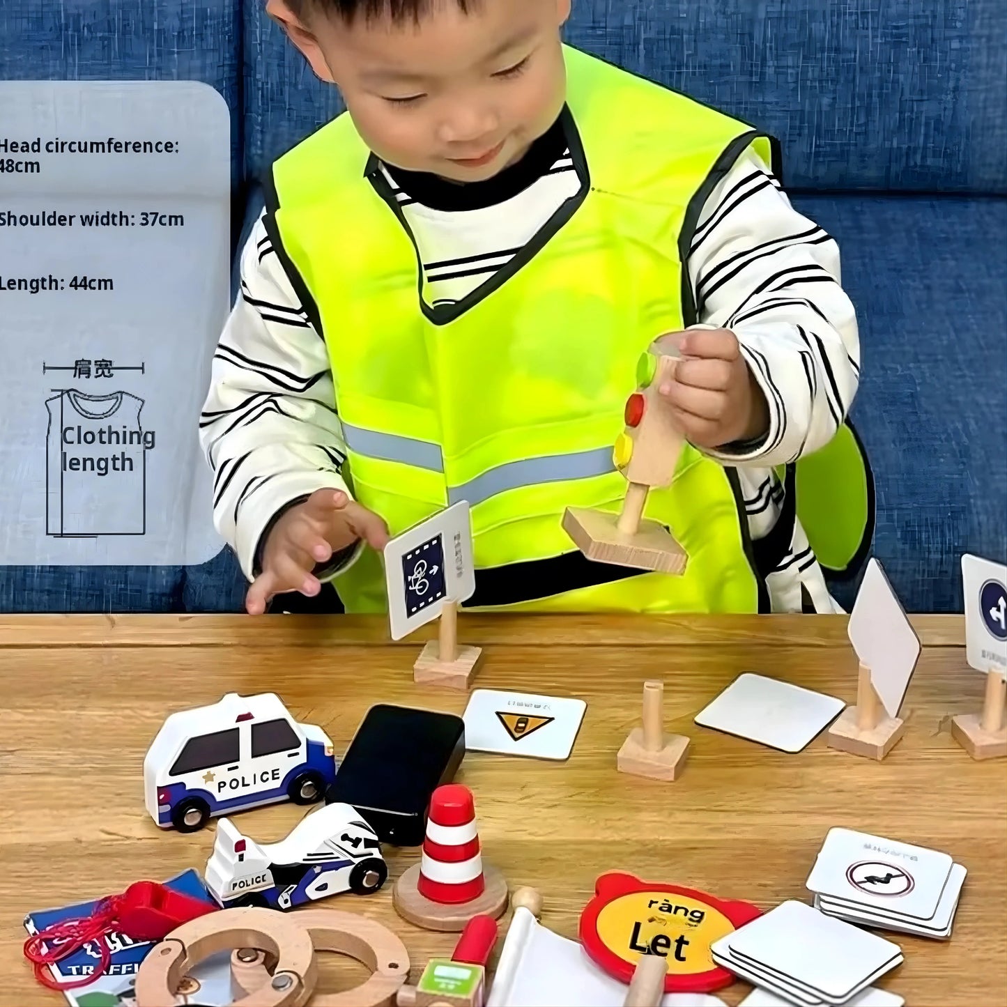 Traffic Police Role Play Toy Set