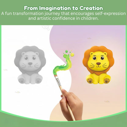 Animal Mould & Paint DIY Craft Kit for Kids