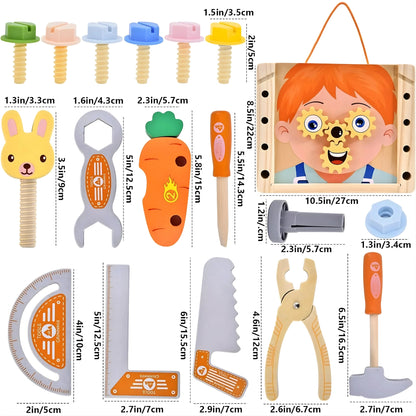 Wooden Tool Kit Toy
