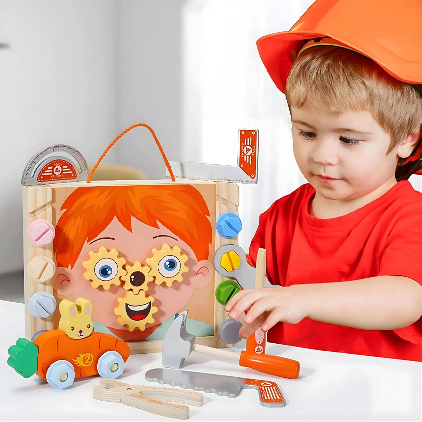 Wooden Tool Kit Toy