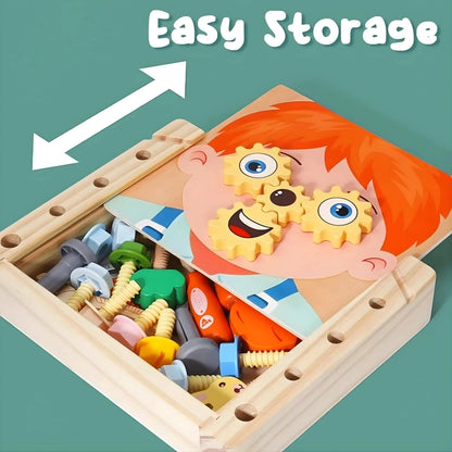 Wooden Tool Kit Toy