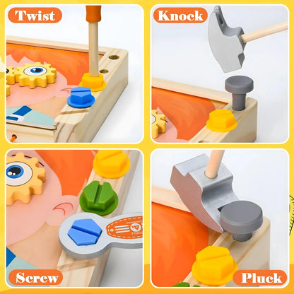 Wooden Tool Kit Toy