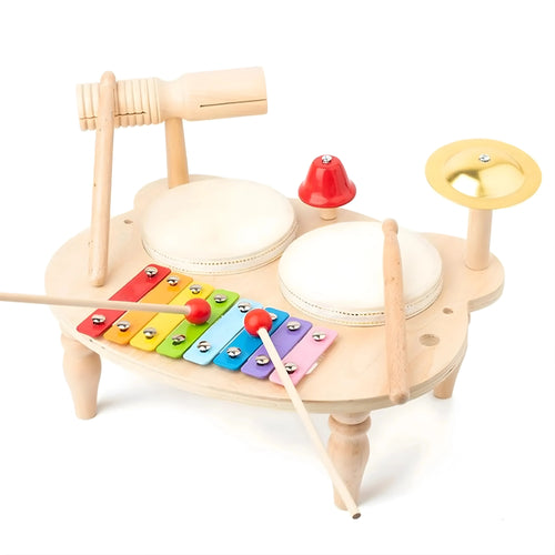 Wooden Musical Instrument Toy Set