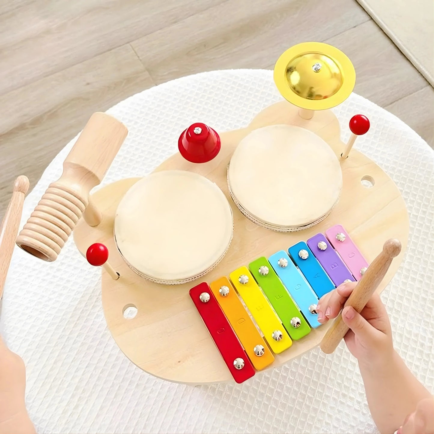 Wooden Musical Instrument Toy Set