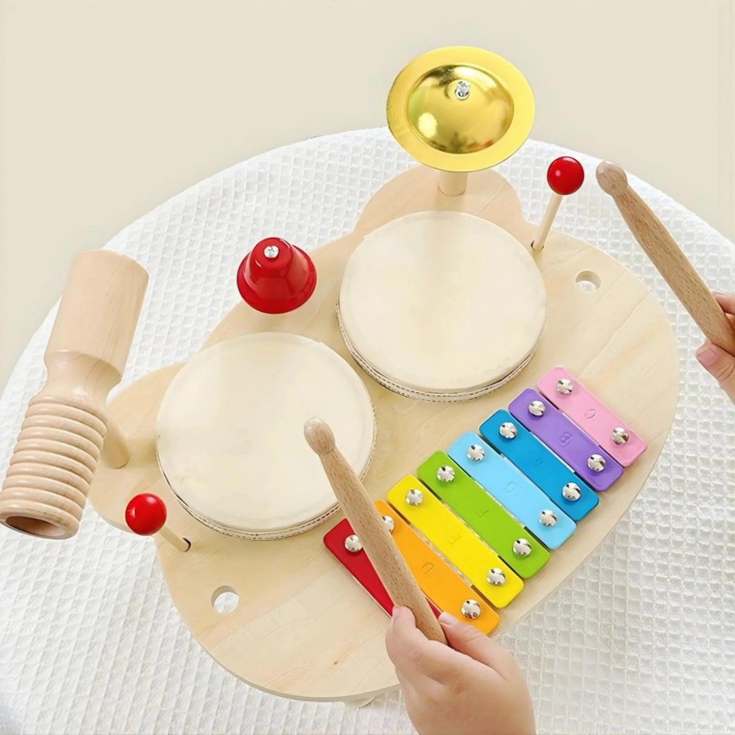 Wooden Musical Instrument Toy Set