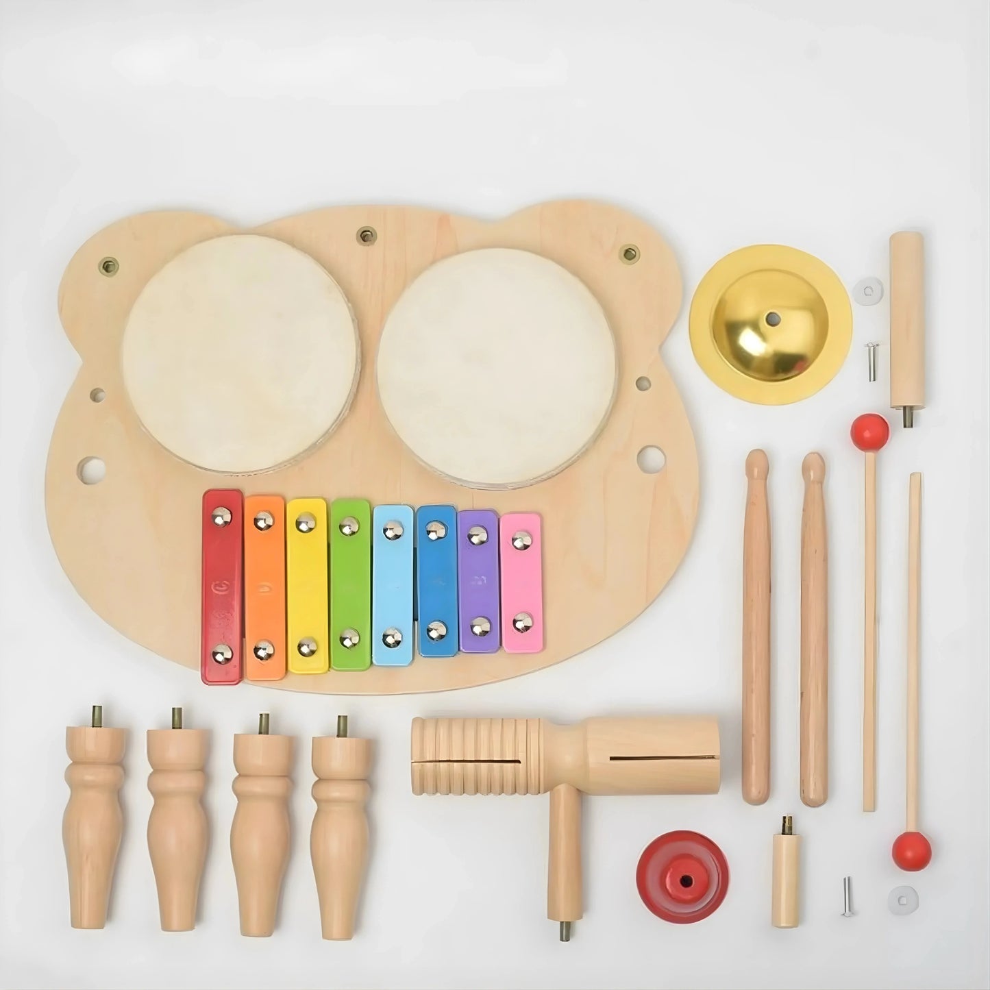 Wooden Musical Instrument Toy Set