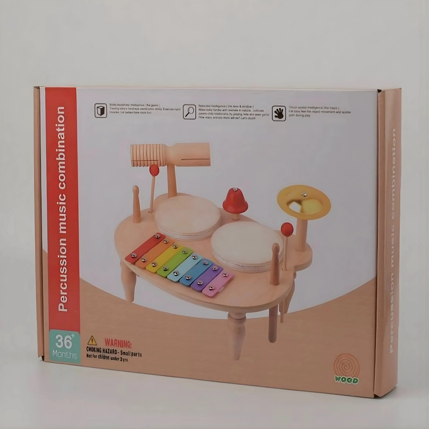 Wooden Musical Instrument Toy Set