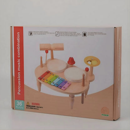 Wooden Musical Instrument Toy Set
