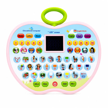 Apple Shaped Educational Learning Pad