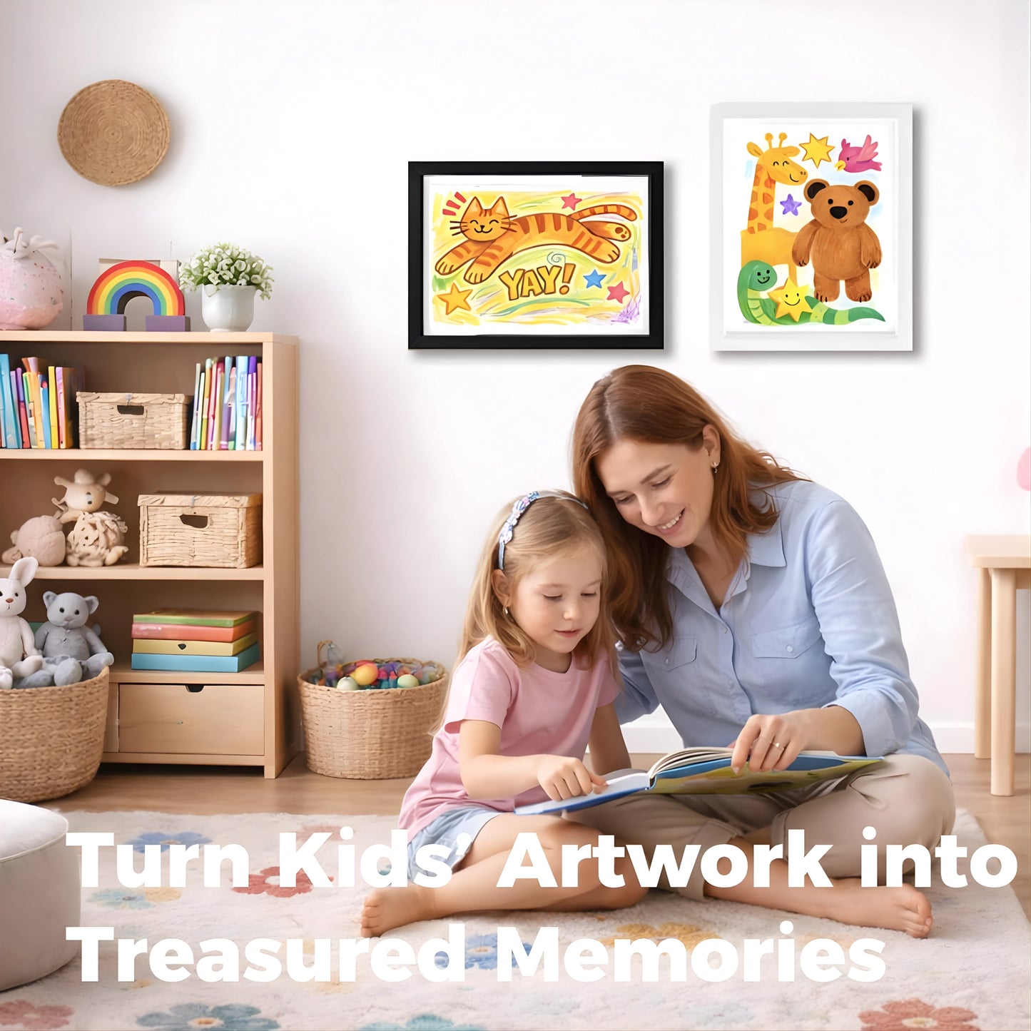 Art Frame A4 – Magnetic Front Opening Artwork Display Frame