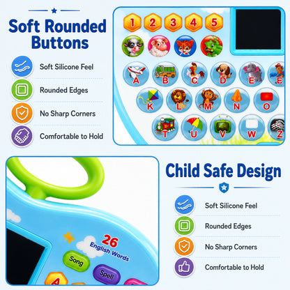 Apple Shaped Educational Learning Pad