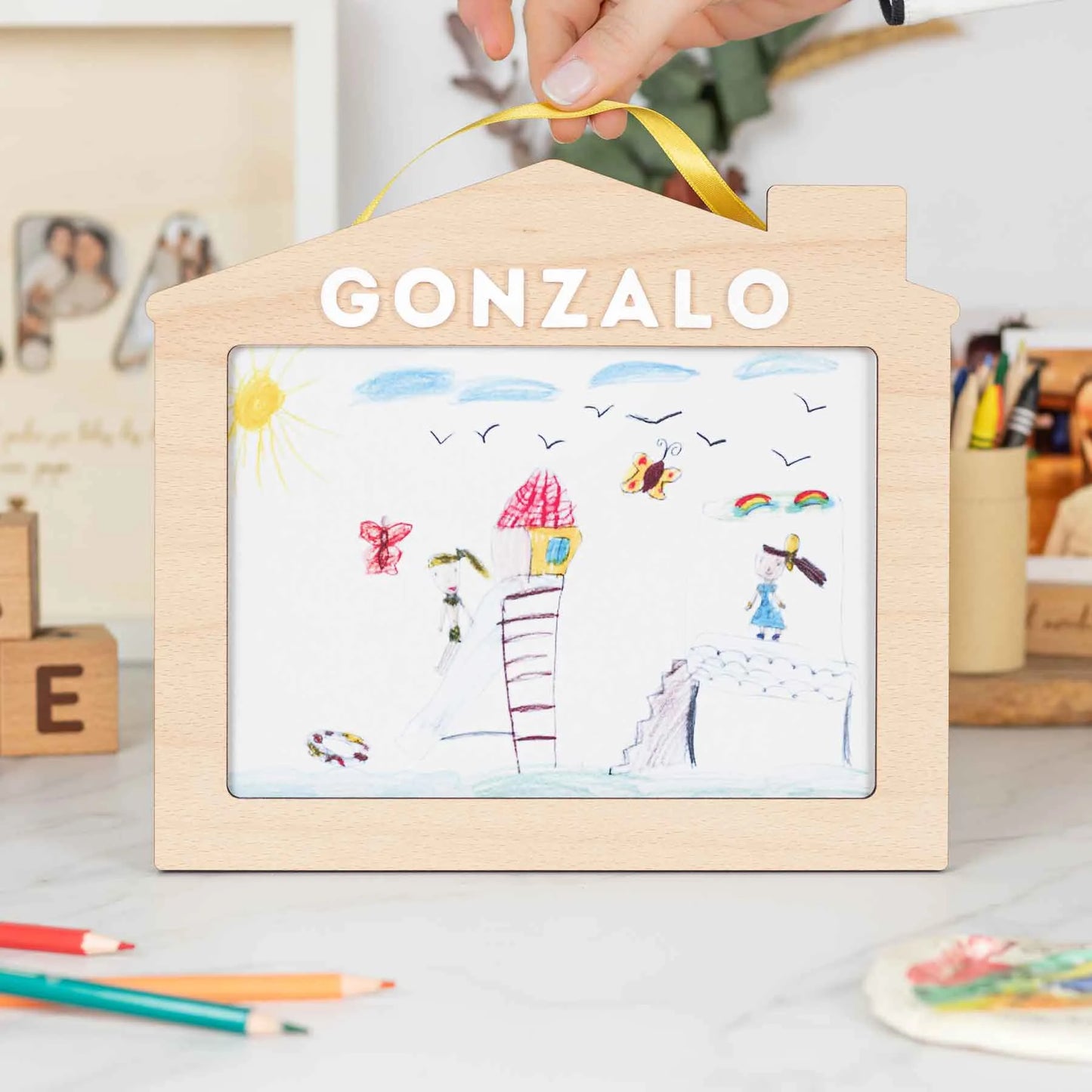 House Drawings Frame – Save and Display
