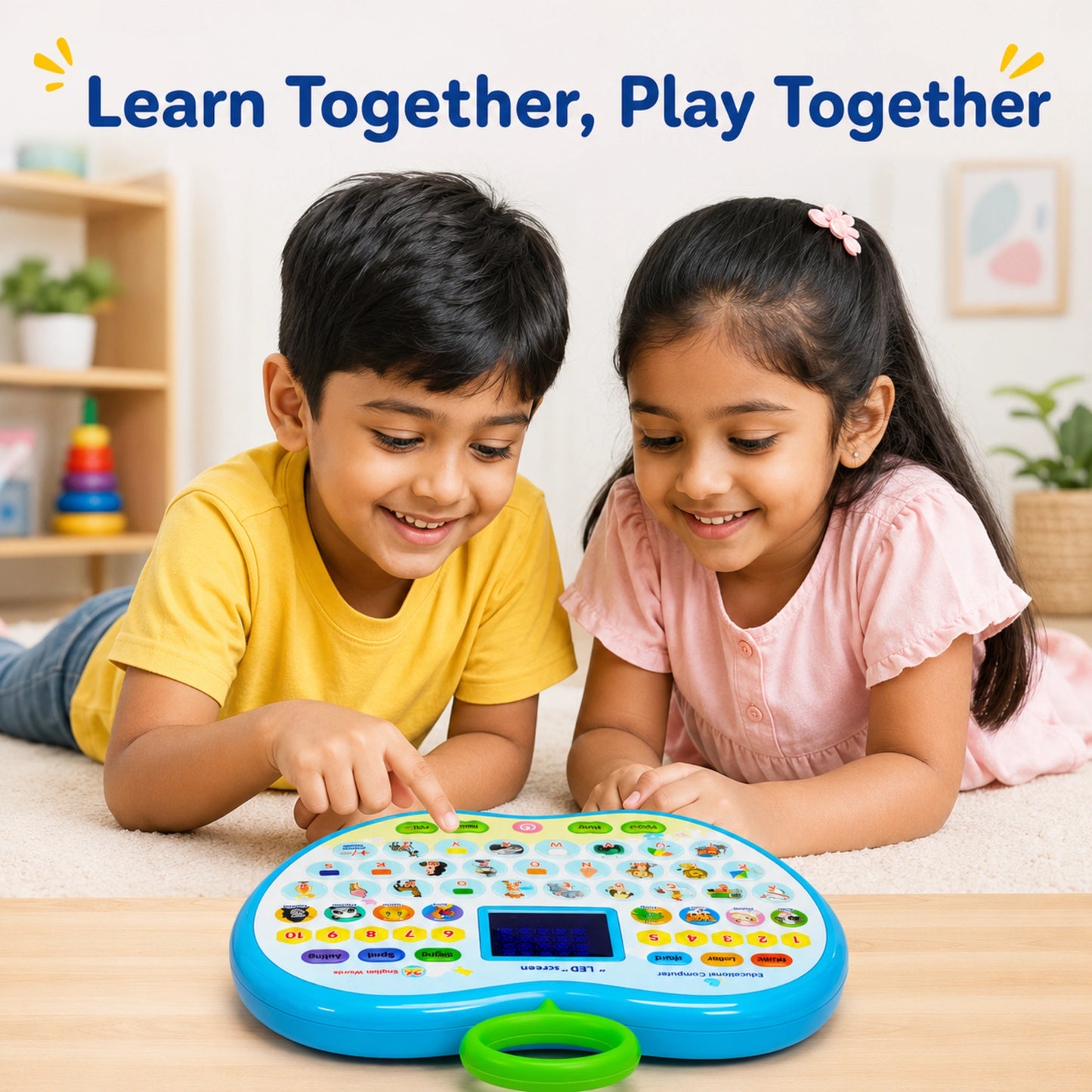 Apple Shaped Educational Learning Pad