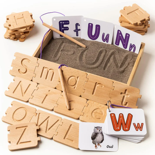 Alphabet Learning Toy with Writing Tray