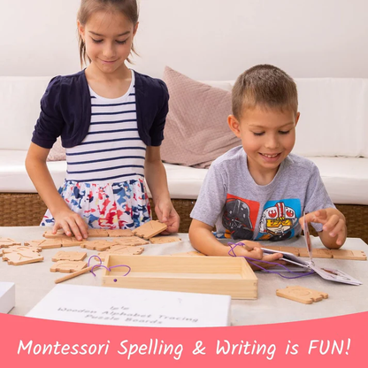 Alphabet Learning Toy with Writing Tray