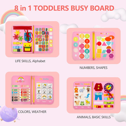 Busy Board Sensory Book