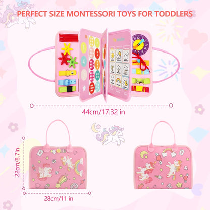 Busy Board Sensory Book