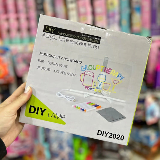 DIY Acrylic LED Writing Lamp