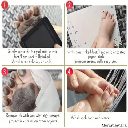 ForeverPrint™ – Safe & Ink-Free | No Smudges, Just Memories!