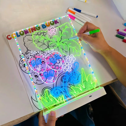 DIY Acrylic LED Writing Lamp