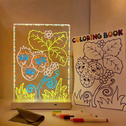 DIY Acrylic LED Writing Lamp