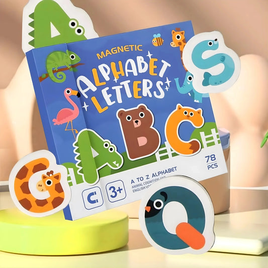 Magnetic Alphabet Letters Book
