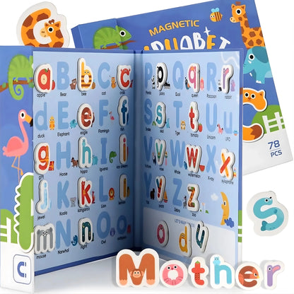 Magnetic Alphabet Letters Book