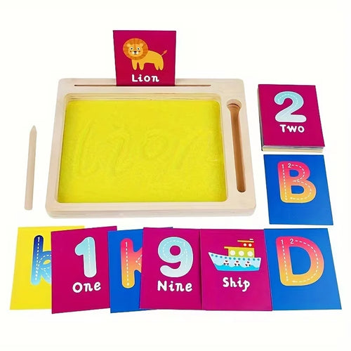 Educational Sand Writing Tray Set