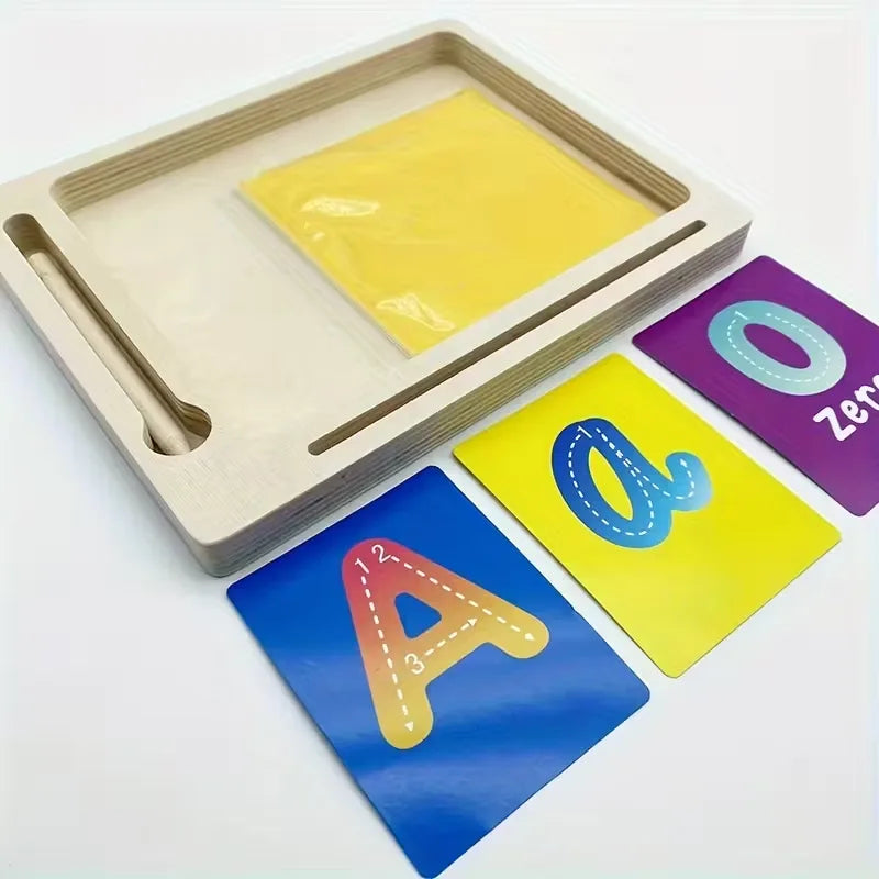 Educational Sand Writing Tray Set
