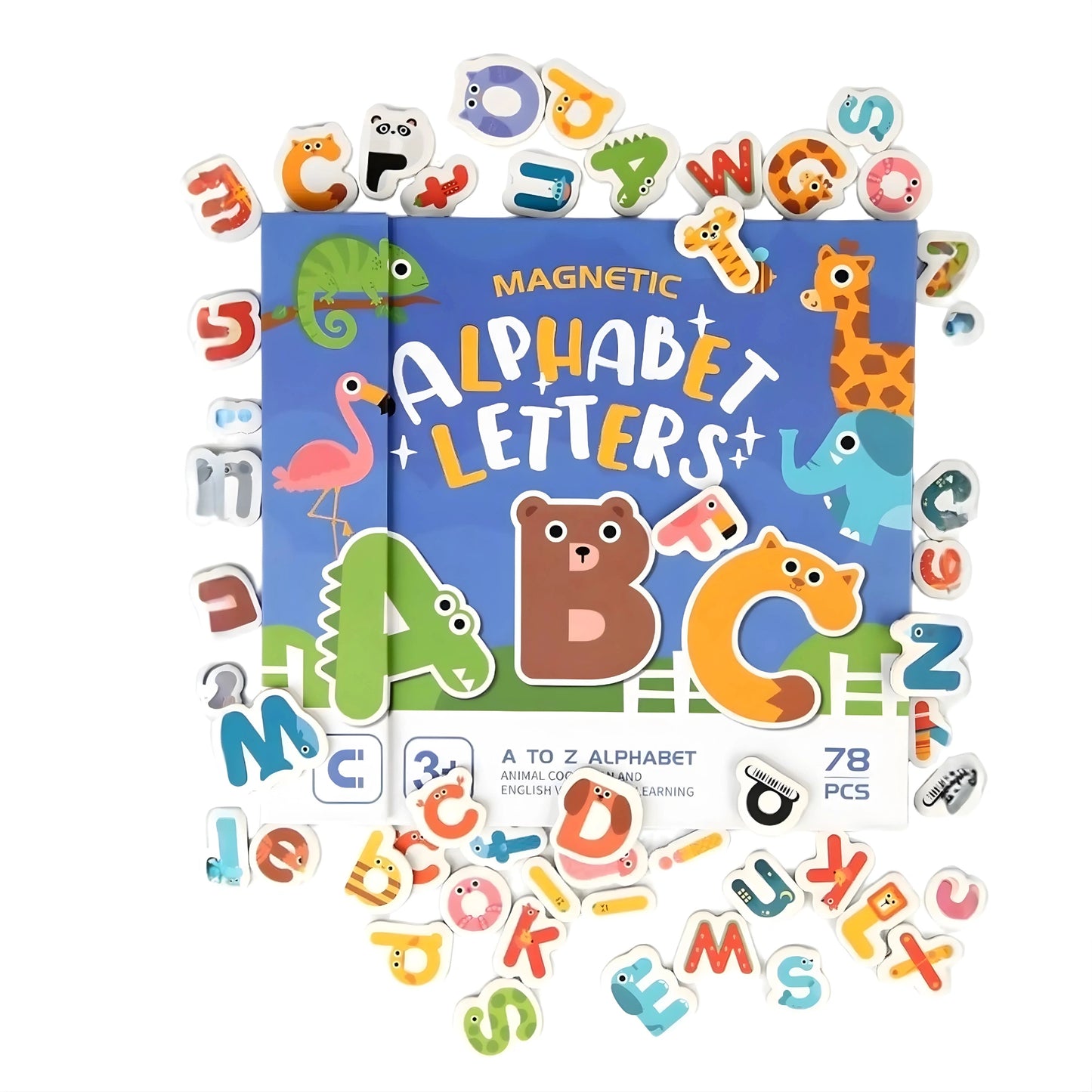 Magnetic Alphabet Letters Book