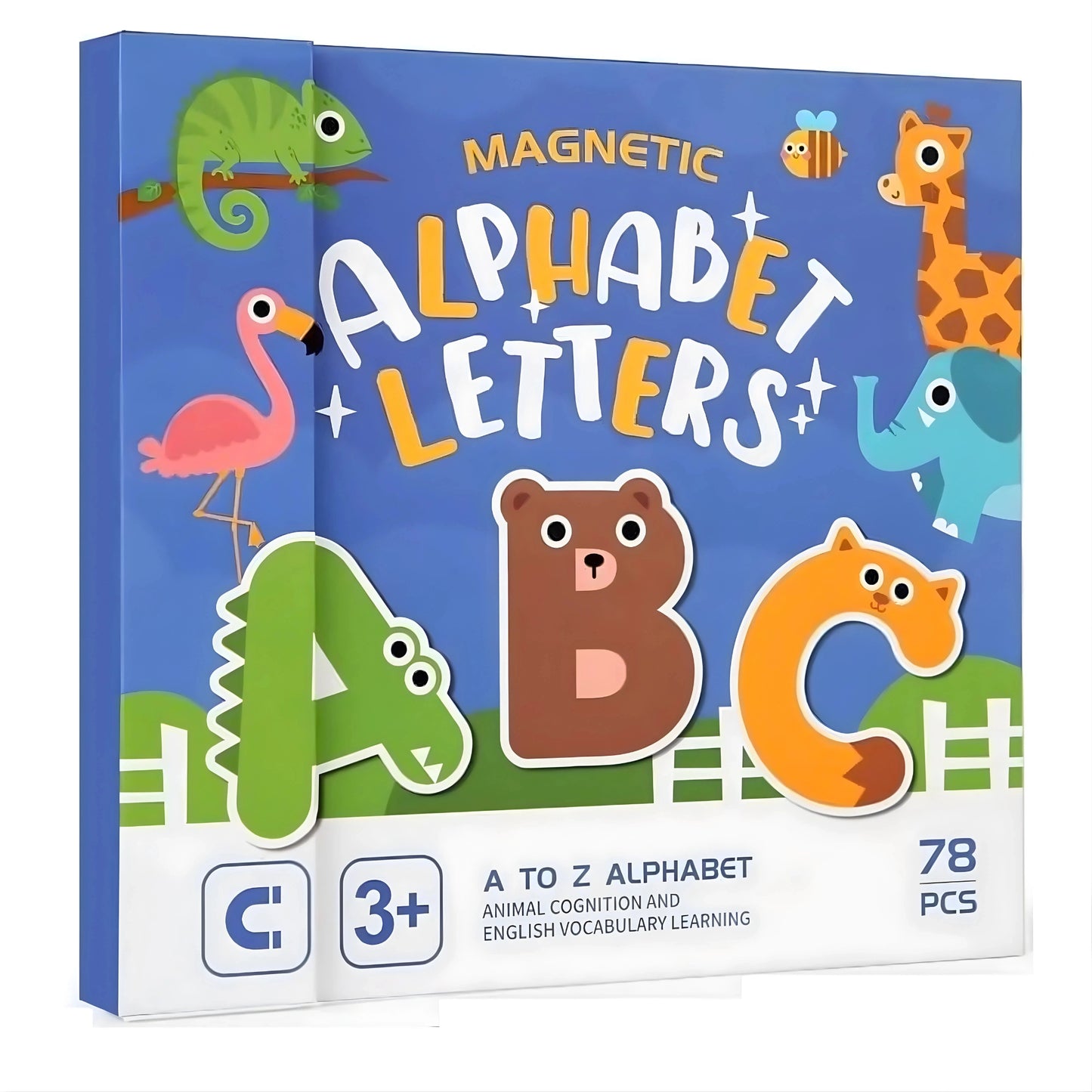 Magnetic Alphabet Letters Book