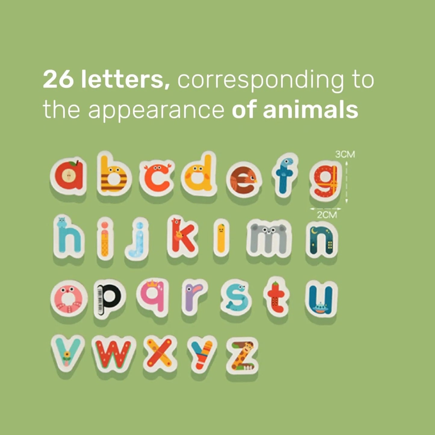 Magnetic Alphabet Letters Book