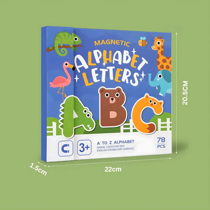 Magnetic Alphabet Letters Book