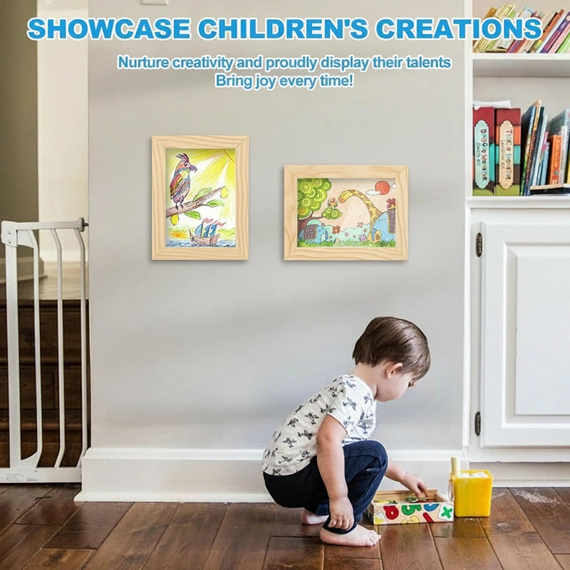 Kids Artwork Display & Storage Frame - A3