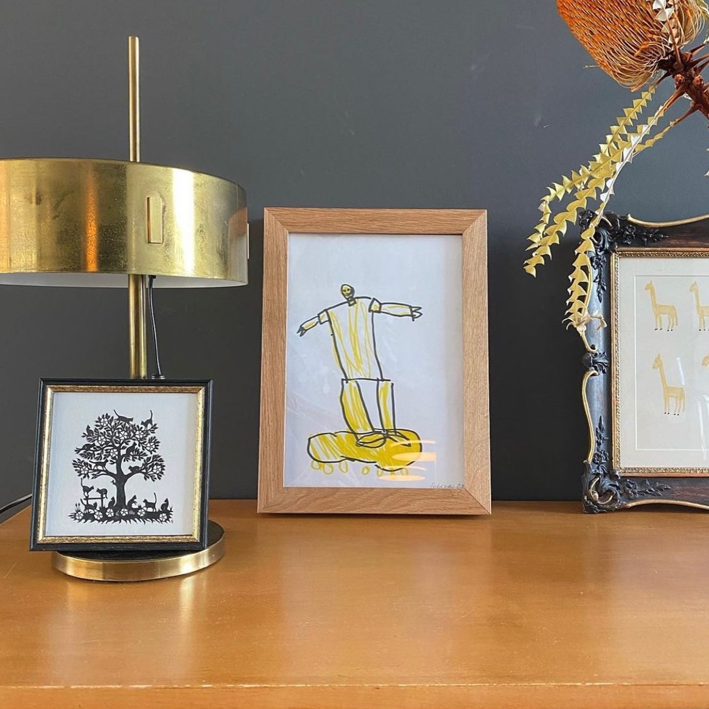 A5 Photo Frame with Display & Storage