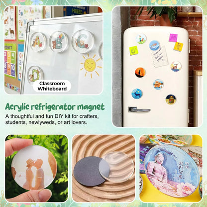 DIY Acrylic Fridge Magnet Kit