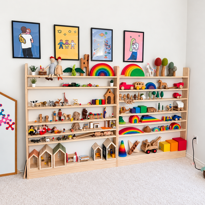 Slim-Line Toy Shelf, 7 Tier