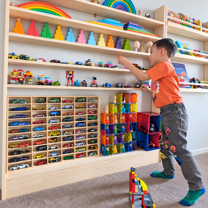 Slim-Line Toy Shelf, 7 Tier