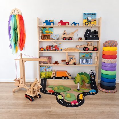 Slim-Line Toy Shelf, 7 Tier
