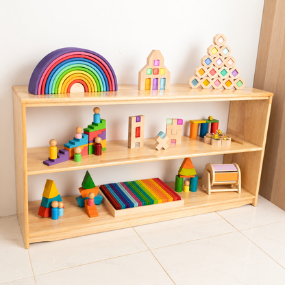 Open-Ended Toy Shelf, 3 Tier