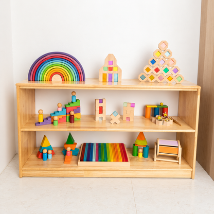 Open-Ended Toy Shelf, 3 Tier