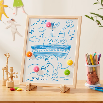 Tabletop Art & Memo Station, 2-in-1